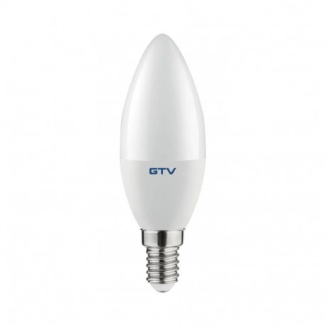 LED spuldze, A-G, C37, SMD 2835, 4000K, E14, 8W, 160°, 720lm, 70mA; LD-SMNDC37-80 GTV