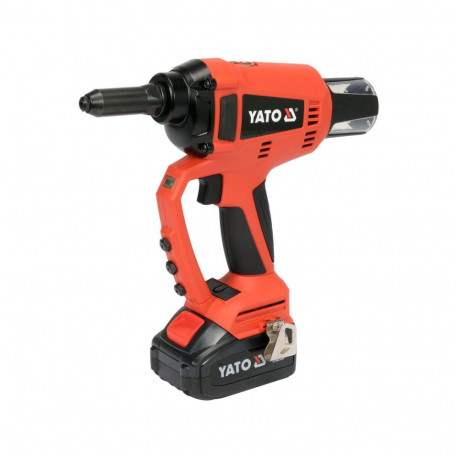 Yato YT-82955 brushless riveter 18V, 2.4-5mm, 20kN, 3Ah, Li-Ion, 54Wh, 25mm, 5mm, IPX0, class III, c