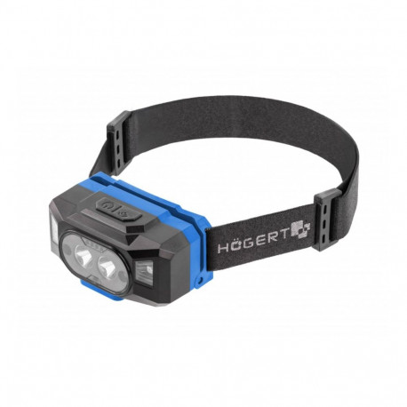Galvas lukturis USB LED; HT1E423 HOGERT
