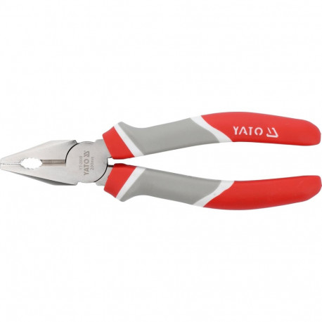 Yato Kombineerimis tangid YT-2008, 200mm, süsinikteras, nikeldatud, poleeritud, PP, TPR, universaaln