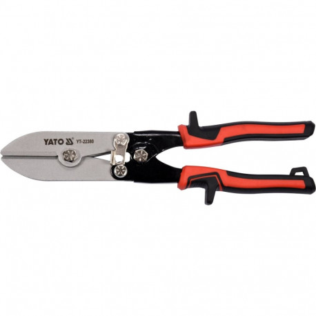 Yato YT-22380 pipe crimper, 260mm, 5 blades, steel, PP/TPR handles, GRD