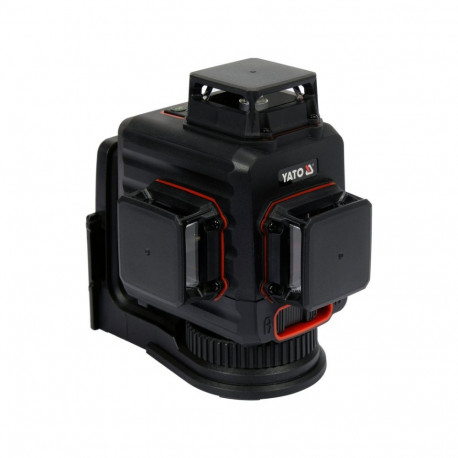 Yato lasernivelleerija YT-30436, 12 joont, 510-530nm, II klass, ≤1mW, IP54, ±4°, Li-Ion 3.7V 5200mAh