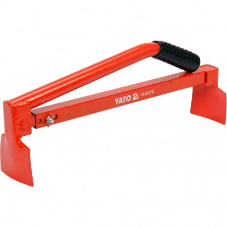 Yato Brick Tongs YT-37470, 400-670mm, steel, PVC handle, painted surface