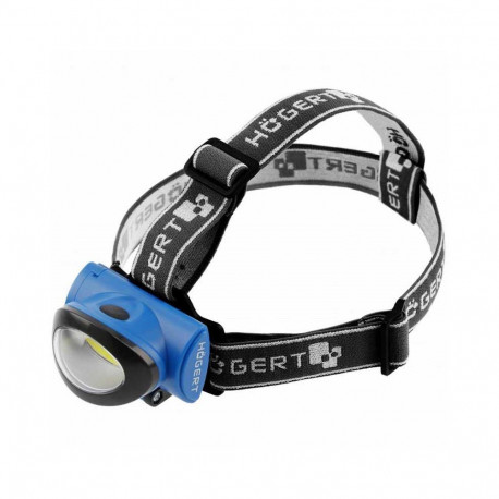 Galvas lukturis LED 3W, 160lm, 3 režīmi HOGERT