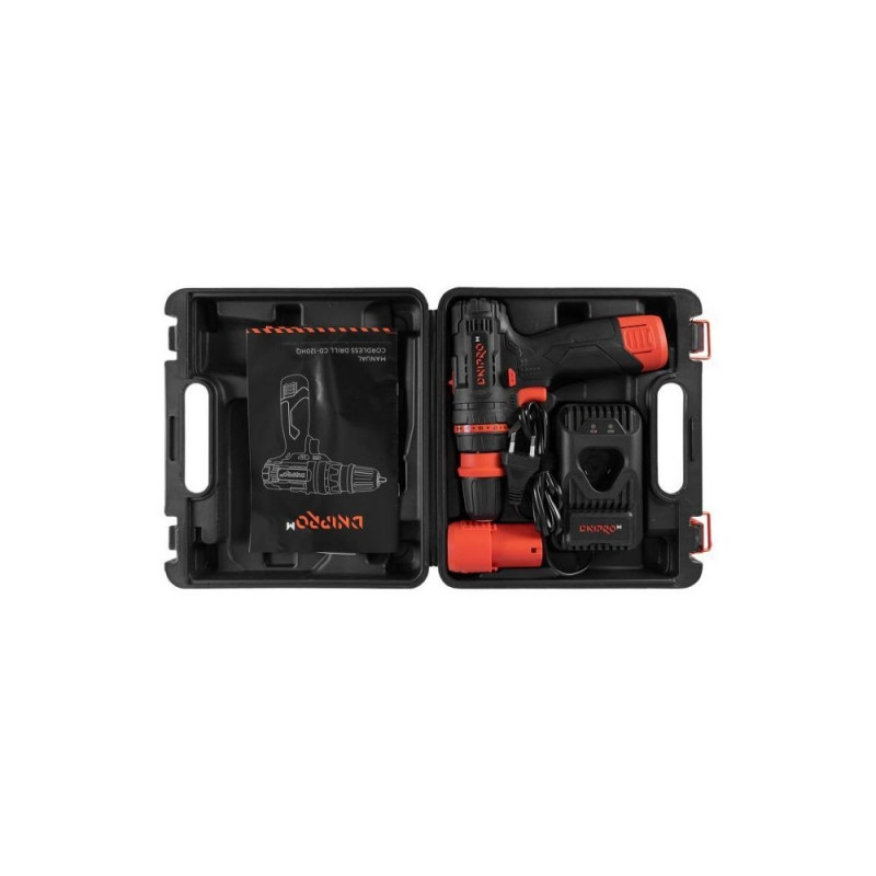 Akutrell 12V 2x2,0Ah CD-120HQ DNIPRO-M - Akutrellid - Photopoint