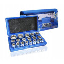 1/2" Gear Lock Socket Set 8-32mm 19pcs Geko
