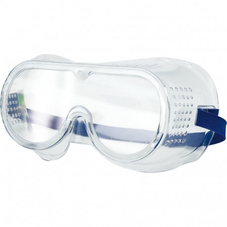 Safety goggles with rubber, closed, VOREL