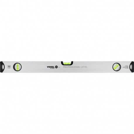 Vorel Lood PRO GRD 16552, 600mm, alumiinium, anodeeritud, 3 mullid, lööke neelavad põrkerauad
