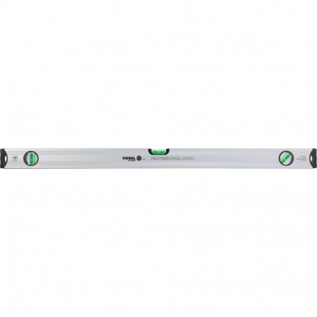VOREL Level PRO GRD 16553, 800mm, 3 vials, aluminum, anodized, impact-absorbing bumpers