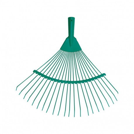 Flo GRD fan rake, 410mm, 22 teeth, #45 carbon steel, without handle