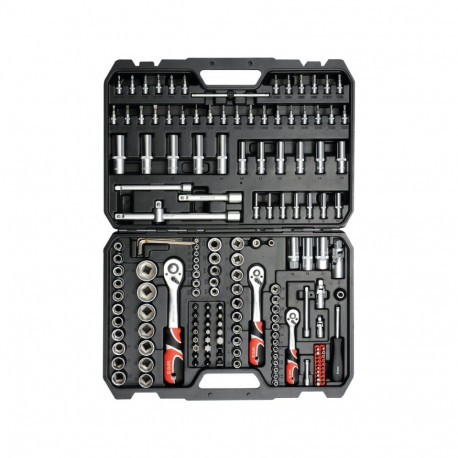 Socket Set 1/4", 3/8" & 1/2" 173Pcs YT-38931 YATO