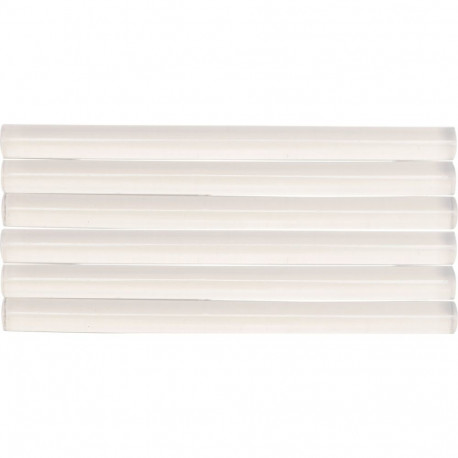 Sthor Liimipulgad 73270, 11mm, 100mm, 6tk, värvitu, 170-200°C, 85±2°C, paber, papp, puit, plastik, n