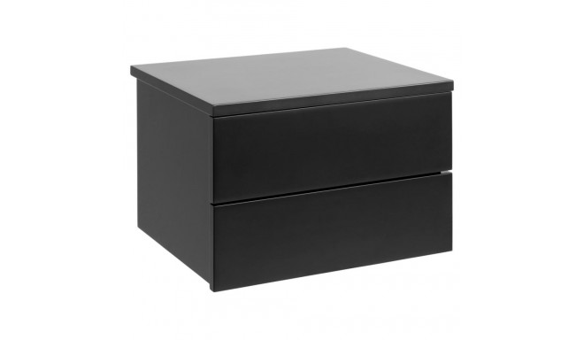 Öökapp AVIGNON seinale kinnitatav, must