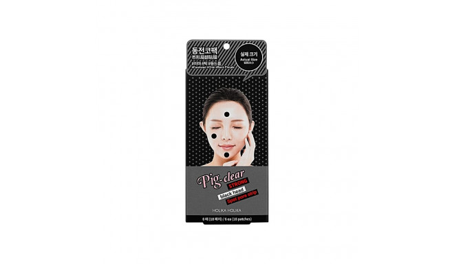 Holika Holika Lokaalsed plaastrid pooride puhastamiseks Pig Nose Clear Strong Blackhead Spot Pore St