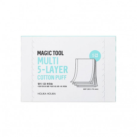 Holika Holika Vatipadjad Magic Tool Multi (5-Layer) Cotton Puff 80 tk