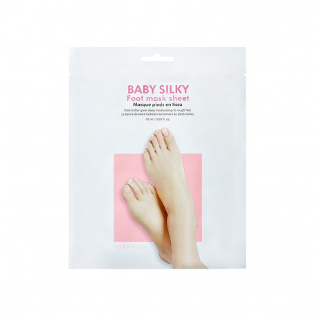 Holika Holika Pehmendav jalamask Baby Silky Foot Mask Sheet
