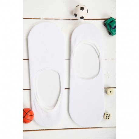 SOKISAHTEL NORMAN valged madalad sokid meestele ja naistele 446, 444