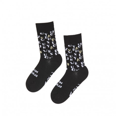 SOKISAHTEL PARIM ÕPETAJA mustad puuvillased sokid 446