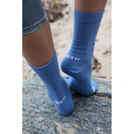 SOKISAHTEL BIRD FLY sinised pääsukestega puuvillased sokid 444, 446