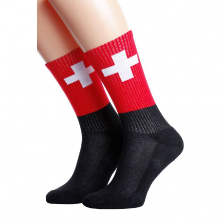 SOKISAHTEL SWITZERLAND lipuga sokid naistele ja meestele