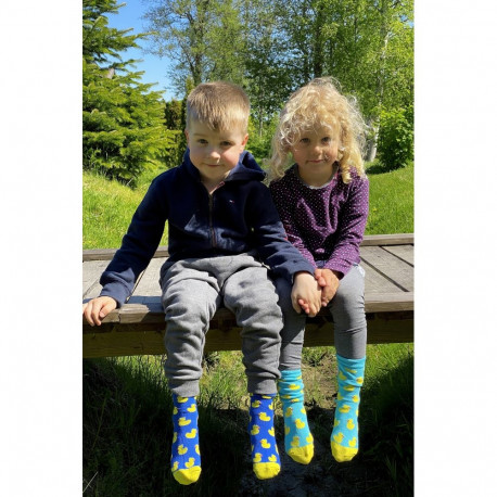 SOKISAHTEL PARDIRALLI sinised puuvillased sokid lastele 439