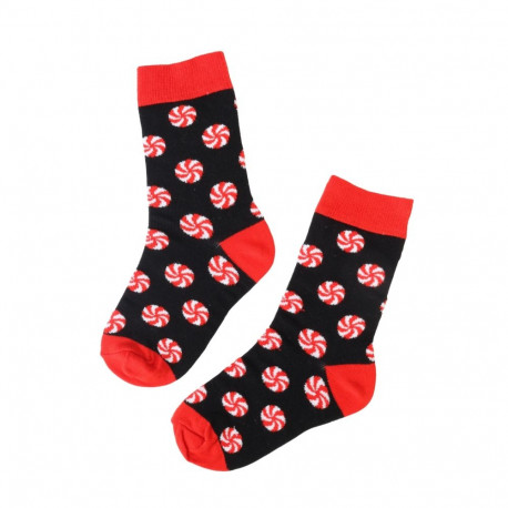 SOKISAHTEL TASTE kommi mustriga puuvillased sokid lastele 438, 439