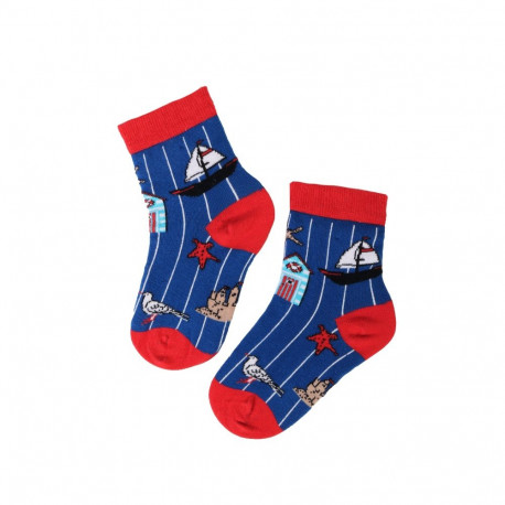 SOKISAHTEL SEA puuvillased mereteemalised sokid lastele 439, 438