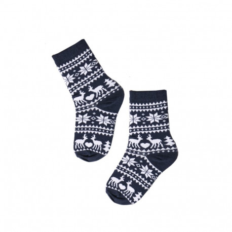 SOKISAHTEL NORTH POLE sinised puuvillased sokid lastele 438, 439