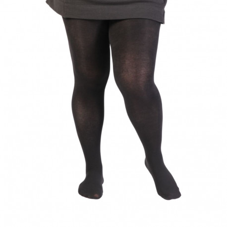 SOKISAHTEL NONA plus size mustad puuvillased sukkpüksid naistele