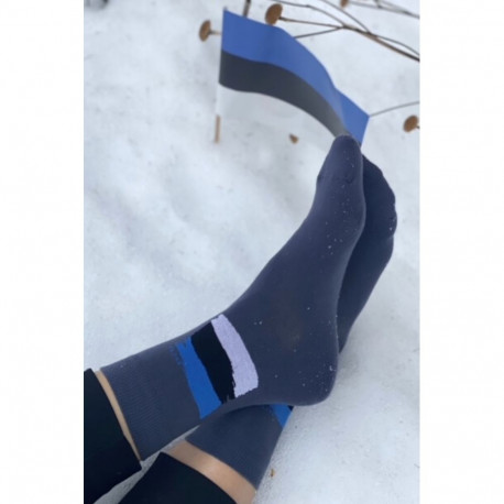 SOKISAHTEL WELCOME tumehallid Eesti lipuga sokid 444, 446, 452