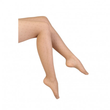 SOKISAHTEL PUNTINI 20DEN nahavärvi täpilised sukkpüksid 441, 436, 453, 445