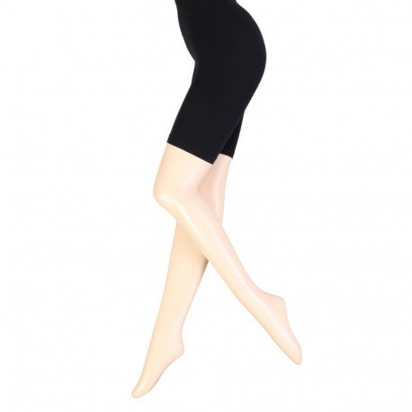 SOKISAHTEL Musta värvi lühikesed biker-püksid 424