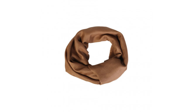 SOKISAHTEL Alpakavillane pruun siidisegune õlasall 425