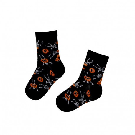 SOKISAHTEL JACK-O'-LANTERN lõbusate luukeredega halloweeni sokid lastele 439