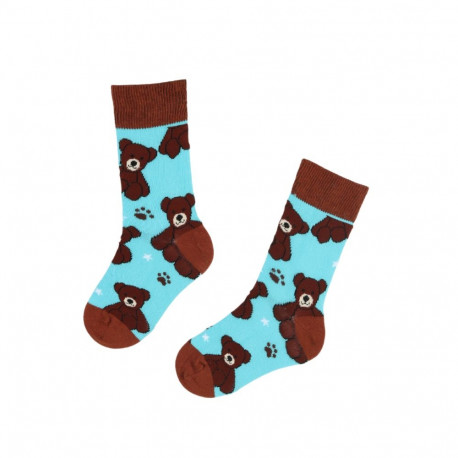 SOKISAHTEL BEAR sinised karudega puuvillased sokid lastele 439, 443