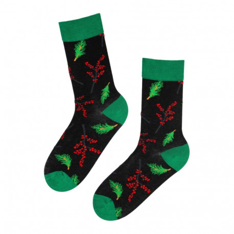 SOKISAHTEL BREEZE musta värvi puuvillased sokid 444