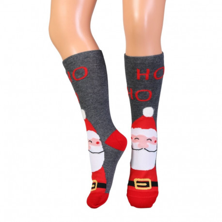 SOKISAHTEL NICHOLAS hallid jõuluvanaga sokid lastele 438