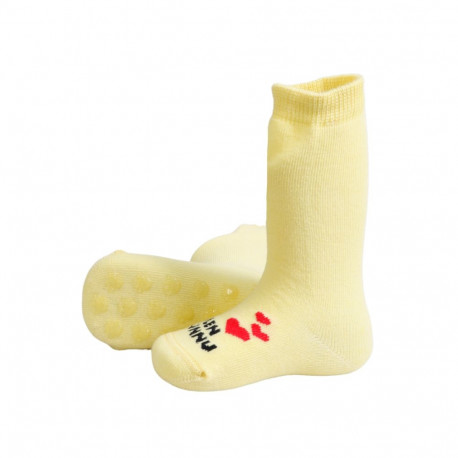 SOKISAHTEL NUNNU kollased puuvillased põlvikud beebidele 423, 422