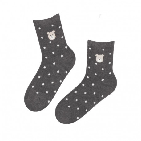 SOKISAHTEL OTELLO tumehallid karuga soojad sokid 444