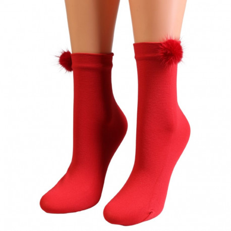 SOKISAHTEL Sarah Borghi EMMA punased sokid 444