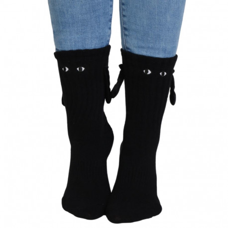 SOKISAHTEL MAGNET musta värvi magnetkäppadega sokid 444, 446