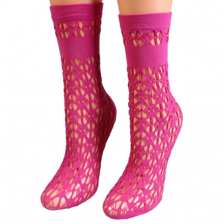 SOKISAHTEL Sarah Borghi VANYA roosad võrksokid 444