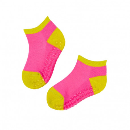 SOKISAHTEL LORENZO roosad meriinovillased madalad libisemisvastase tallaga sokid lastele 443