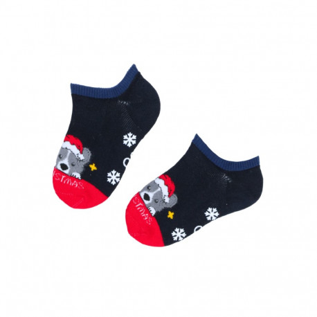 SOKISAHTEL GUMMY tumesinised koeraga sokid lastele 439