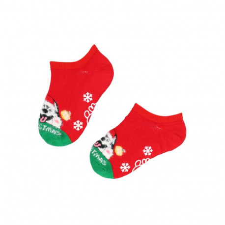 SOKISAHTEL GUMMY punased koeraga jõulusokid lastele 438, 439, 443
