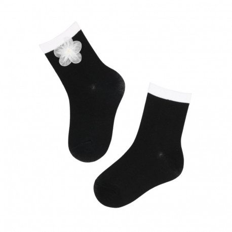 SOKISAHTEL RIHANDRA musta värvi sokid lastele 438