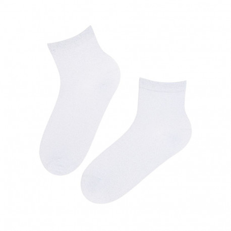 SOKISAHTEL SIGNE valged sädelevad sokid 444