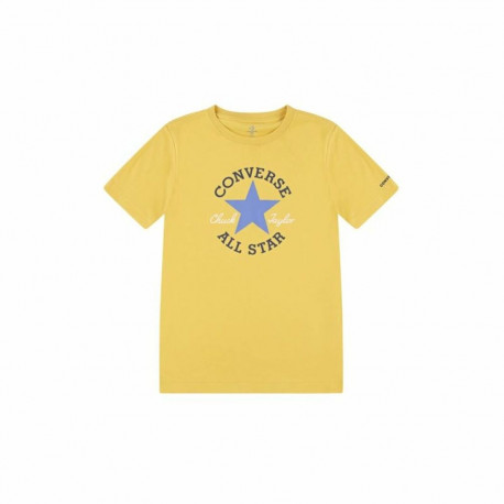 Child's Short Sleeve T-Shirt Converse Cnvb Dissected Chuck Patch Ss Golden 12-13 Years
