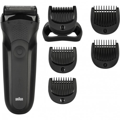 Braun Shaver | 300BT Series 3 | Operating time (max) 30 min | NiMH | Black
