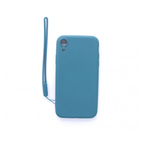 Evelatus case with strap Apple iPhone XR Soft Touch Silicone, blue